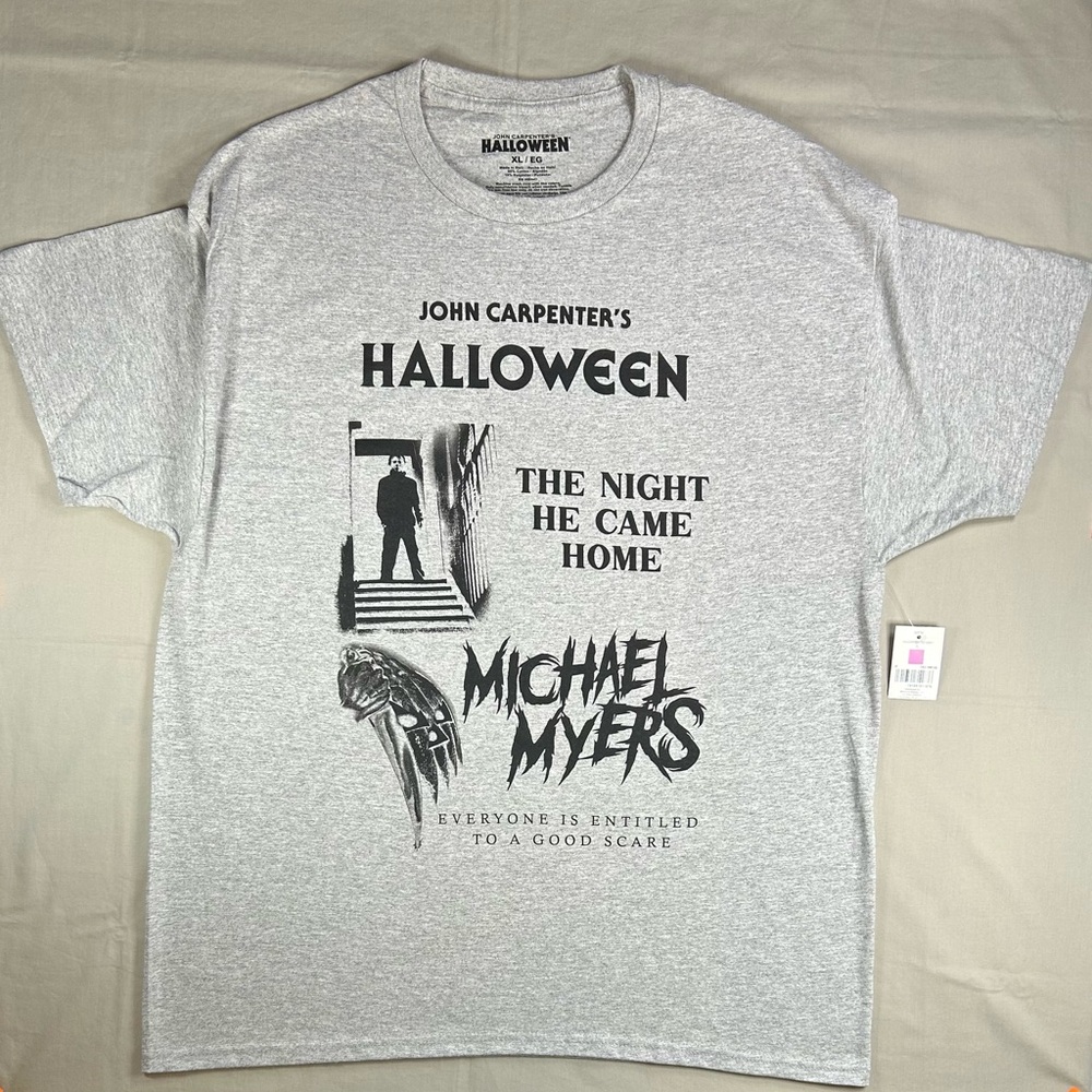 John Carpenter’s Halloween “Michael Myers The Night He Came Home…” Graphic Tee